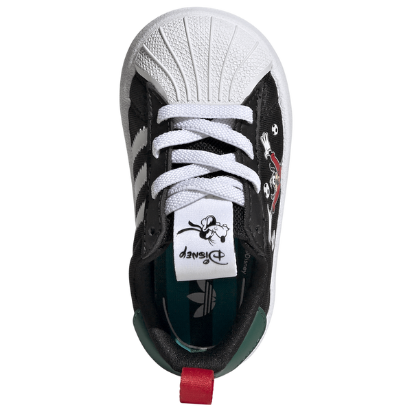 adidas Originals x Disney adiFOM Superstar 360 - Boys' Toddler - Core Black/Better Scarlet/Collegiate Green - Image 4
