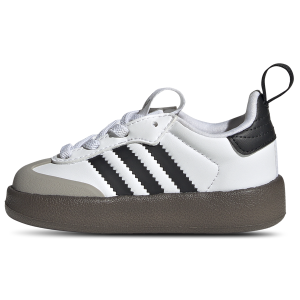 adidas Originals adiFOM Samba 360 - Boys' Toddler - Black/Clear Granite/White - Image 2