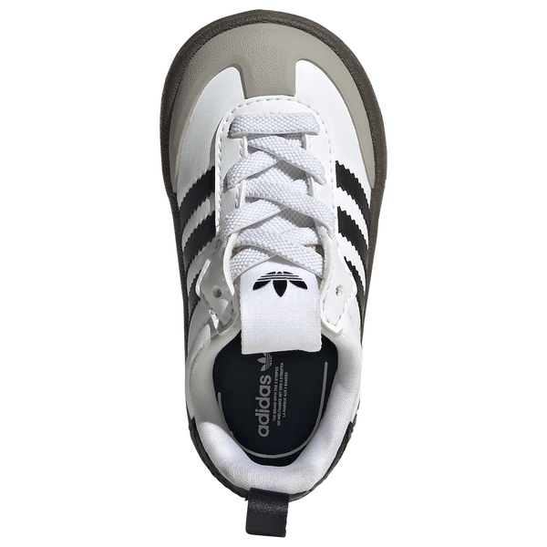 adidas Originals adiFOM Samba 360 - Boys' Toddler - Black/Clear Granite/White - Image 4