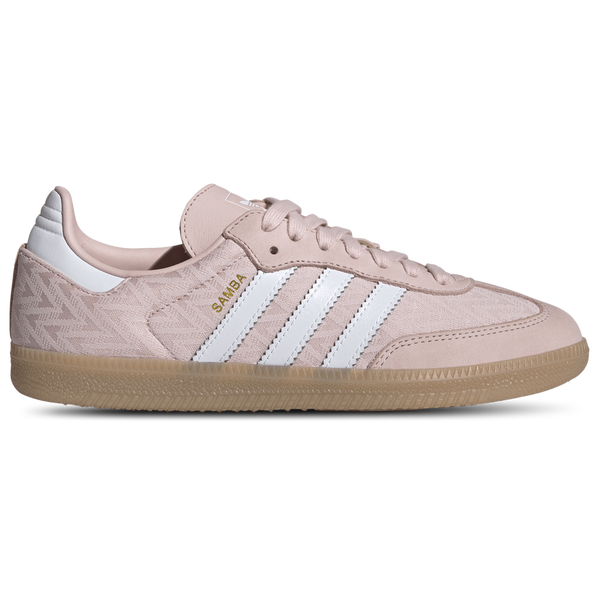 adidas Originals Samba OG - Women's - Sandy Pink/Footwear White/Gold Metallic