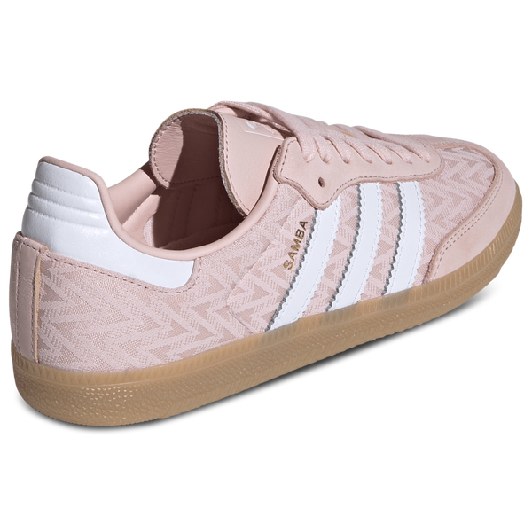 adidas Originals Samba OG - Women's - Sandy Pink/Footwear White/Gold Metallic - Image 3