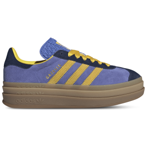 adidas Originals Gazelle Bold - Women's - Night Indigo/Eqt Yellow/Real Lilac