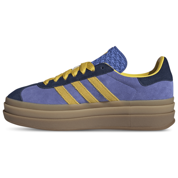 adidas Originals Gazelle Bold - Women's - Night Indigo/Eqt Yellow/Real Lilac - Image 2