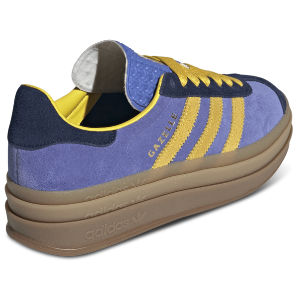 adidas Originals Gazelle Bold - Women's - Night Indigo/Eqt Yellow/Real Lilac - Image 3