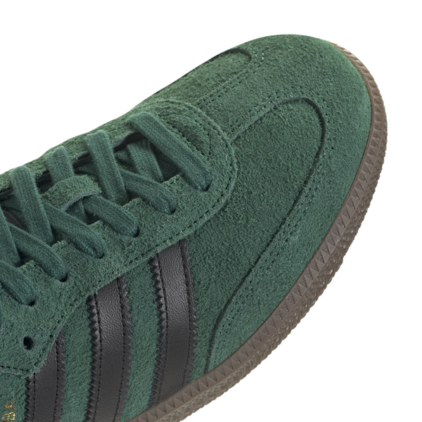adidas Originals Samba - Men's - Core Black/Gum/Collegiate Green - Image 7