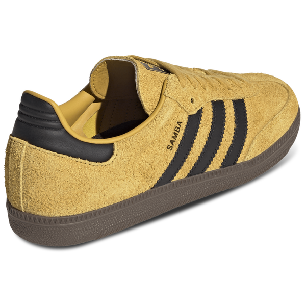 adidas Originals Samba - Men's - Core Black/Eqt Yellow/Gum - Image 3