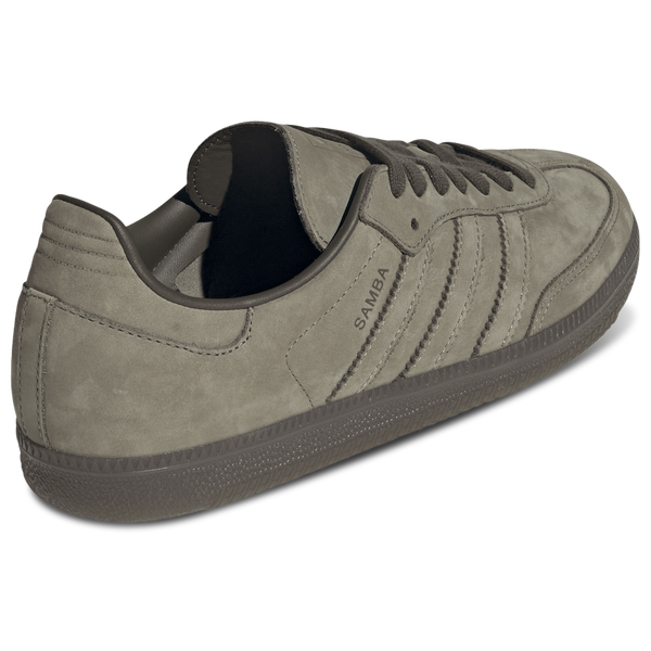 adidas Originals Samba - Men's - Gum/Clay/Shadow Olive - Image 3