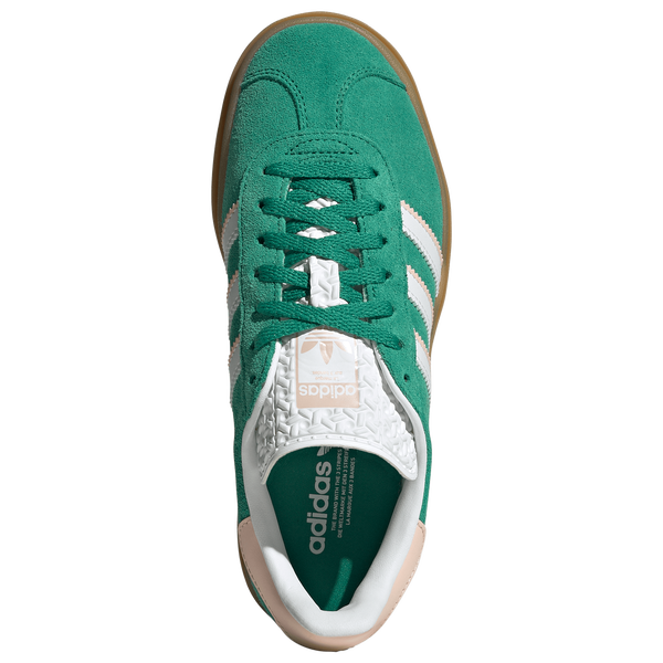 adidas Originals Gazelle Bold - Boys' Grade School - Bold Green/Ftwr White/Gold Met - Image 4