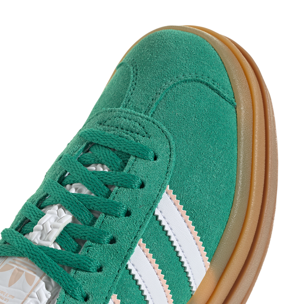 adidas Originals Gazelle Bold - Boys' Grade School - Bold Green/Ftwr White/Gold Met - Image 7
