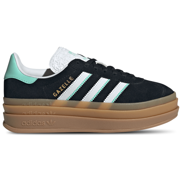 adidas Originals Gazelle Bold - Boys' Grade School - Ftwr White/Gum/Core Black