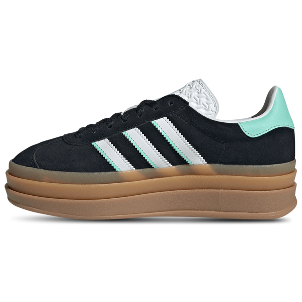 adidas Originals Gazelle Bold - Boys' Grade School - Ftwr White/Gum/Core Black - Image 2