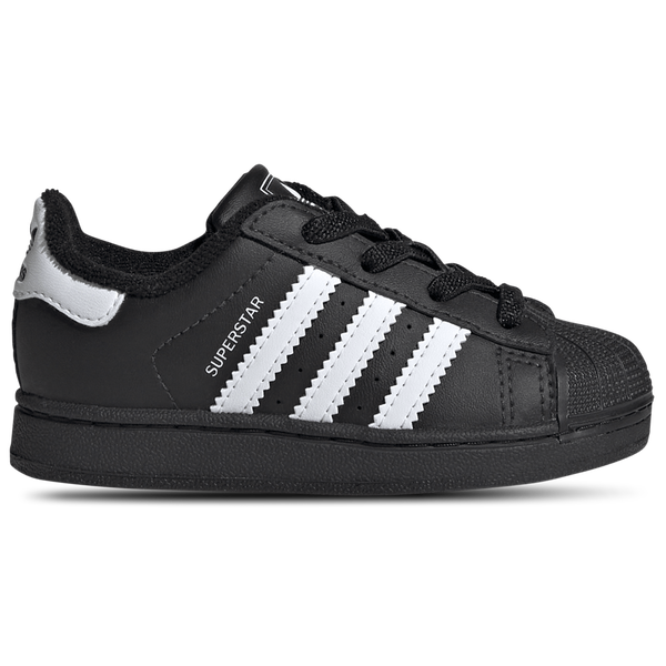 adidas Originals Superstar II - Boys' Toddler - Black/White