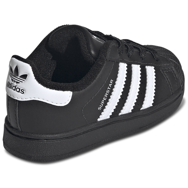 adidas Originals Superstar II - Boys' Toddler - Black/White - Image 3