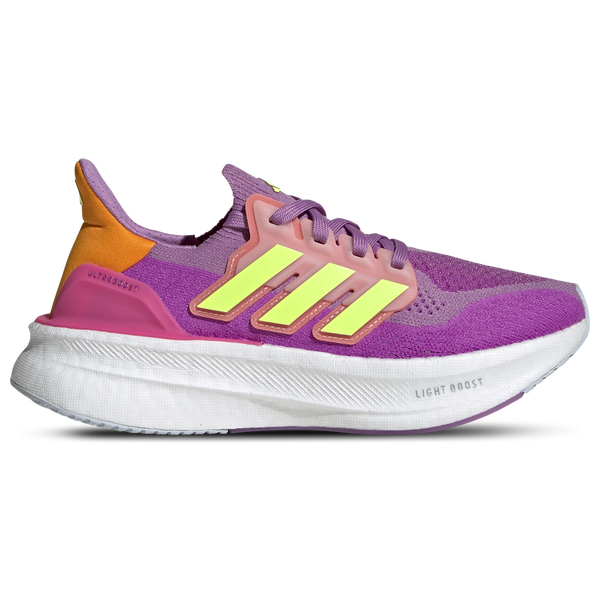 adidas Ultraboost 5 Light Boost - Girls' Grade School - Lucid Lemon/Preloved Purple/Purple Burst