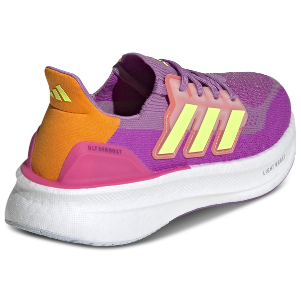 adidas Ultraboost 5 Light Boost - Girls' Grade School - Lucid Lemon/Preloved Purple/Purple Burst - Image 3