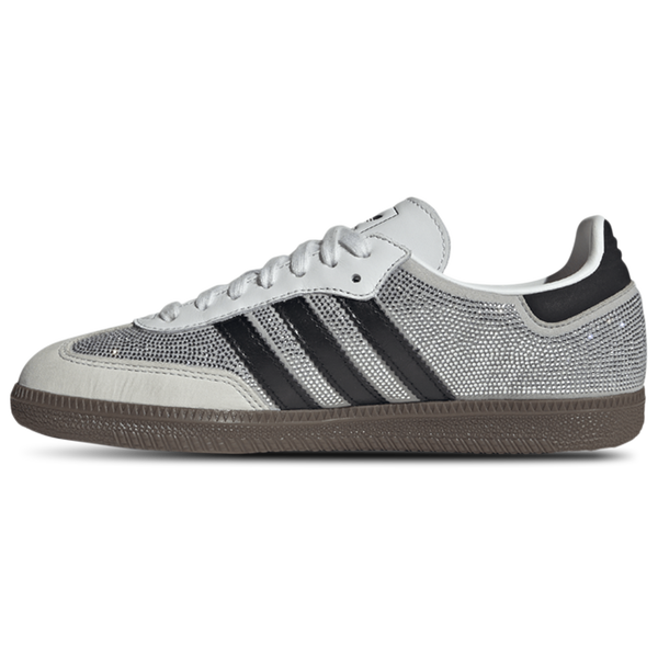 adidas Originals Samba OG - Women's - Crystal White/Core White - Image 2
