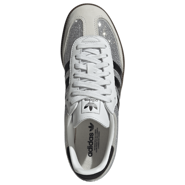 adidas Originals Samba OG - Women's - Crystal White/Core White - Image 4