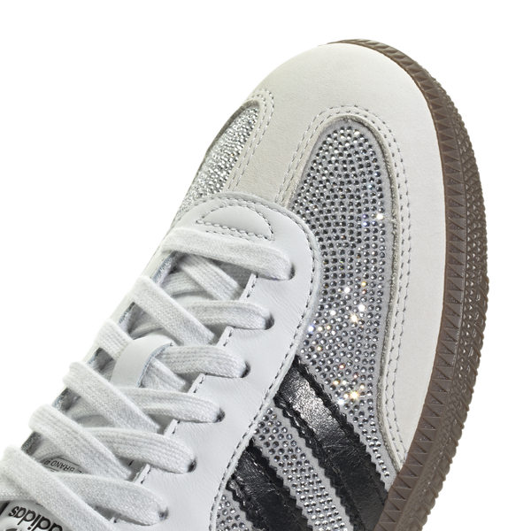 adidas Originals Samba OG - Women's - Crystal White/Core White - Image 6