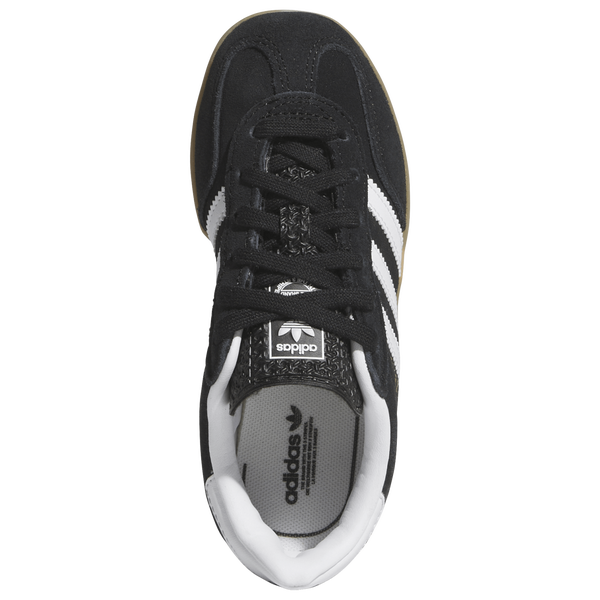 adidas Originals Gazelle Indoor - Boys' Preschool - Core Black/Gum/Ftwr White - Image 4