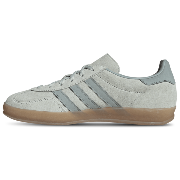 adidas Originals Gazelle Indoor - Women's - Wonder Sage/Gum/Linen Green - Image 2