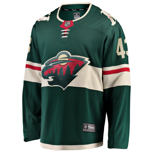 Fanatics NHL Minnesota Wild Jersey - Men's - Green - Image 2
