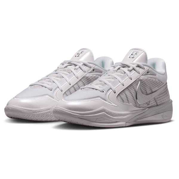 Nike Sabrina 4 - Men's - Gray/White - Image 6