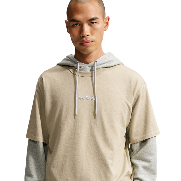 Nike NSW Loose Pre Wash Essential T-Shirt - Men's - Desert Khaki