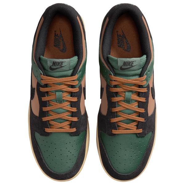 Nike Dunk Low Retro - Men's - Black/Fir/Light British Tan - Image 4
