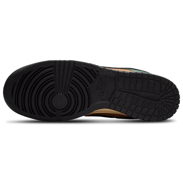 Nike Dunk Low Retro - Men's - Black/Fir/Light British Tan - Image 5