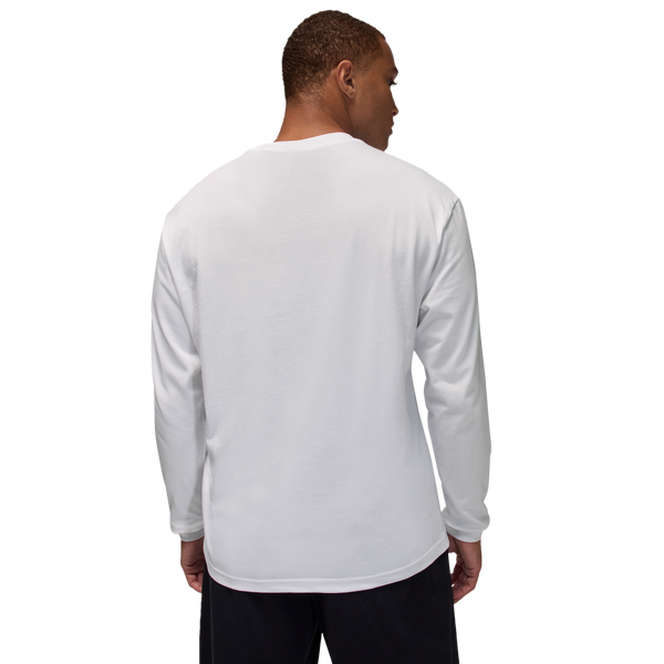 Jordan Brooklyn AJ 11 Graphic Long Sleeve Crew - Men's - White/White - Image 2