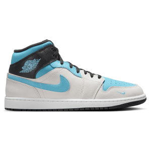 Jordan Air Jordan 1 Mid Se - Men's - Summit White/Blue Chill/Anthracite