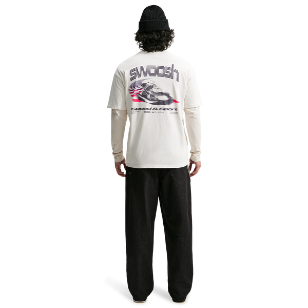 Nike NSW Loose Speed And Sport Tee - Men's - Phantom - Image 5