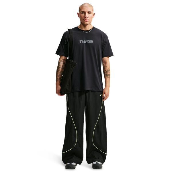 Nike NSW Loose Race Helmet Tee - Men's - Black - Image 3
