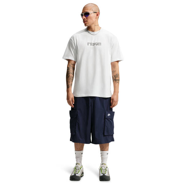 Nike NSW Loose Race Helmet Tee - Men's - Off White - Image 3