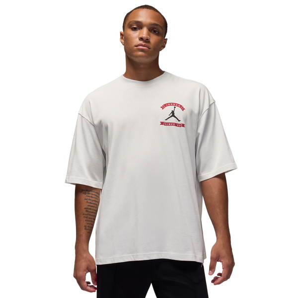 Jordan MJ Reissue Oversized Short Sleeve Crew CLD - Men's - Summit White/Summit White