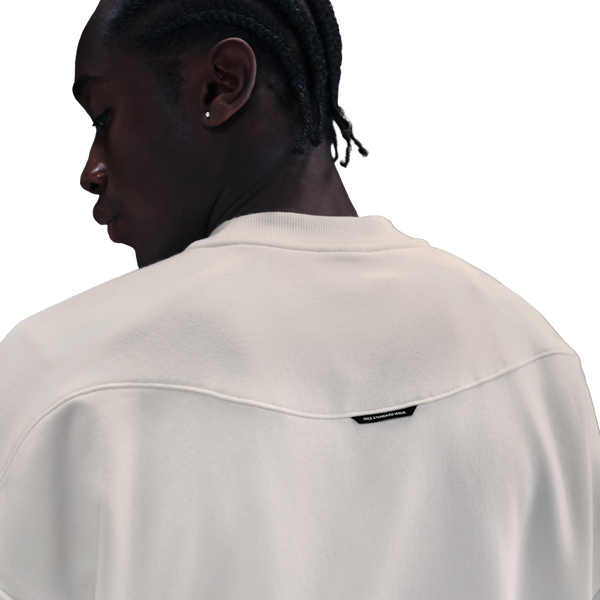Nike TF SI Brush Crew - Men's - Sail/Black - Image 2