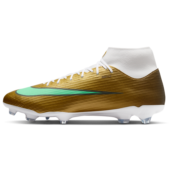 Nike Superfly 11 Academy Fg/Mg Km - Men's - Metallic Gold/Green Glow - Image 2