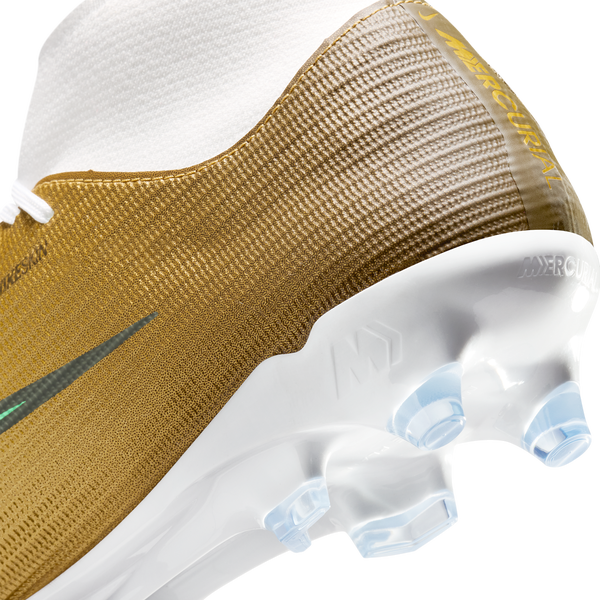 Nike Superfly 11 Academy Fg/Mg Km - Men's - Metallic Gold/Green Glow - Image 7