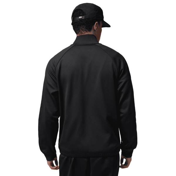 Jordan Brooklyn Tricot Track Suit Jacket - Men's - Black/White - Image 2
