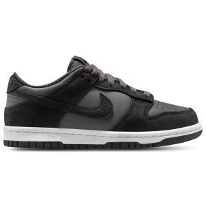 Nike Dunk Low SE - Boys' Grade School - White/Black/Grey