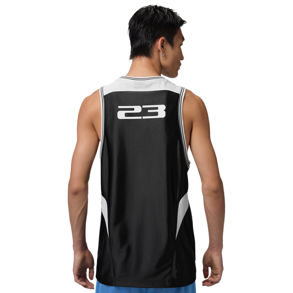 Jordan Brooklyn FC Sleeveless Jersey - Men's - White/Black/Metallic Silver - Image 2