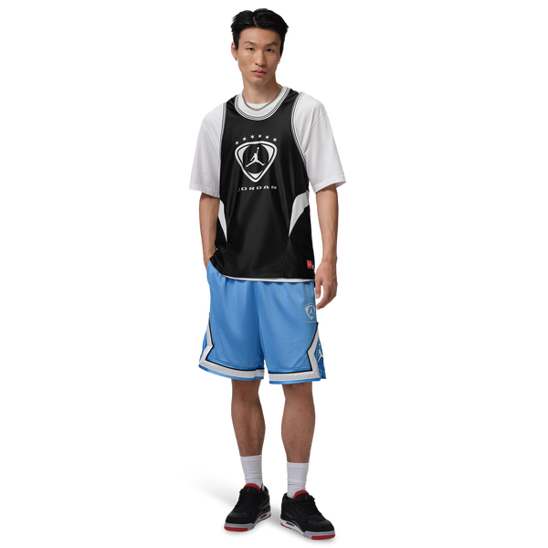 Jordan Brooklyn FC Sleeveless Jersey - Men's - White/Black/Metallic Silver - Image 5
