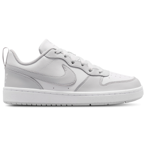 Nike Court Borough Low - Boys' Grade School - White/Gray