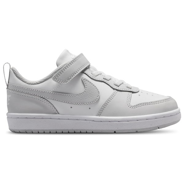 Nike Court Borough Low 2 - Boys' Preschool - White/Gray