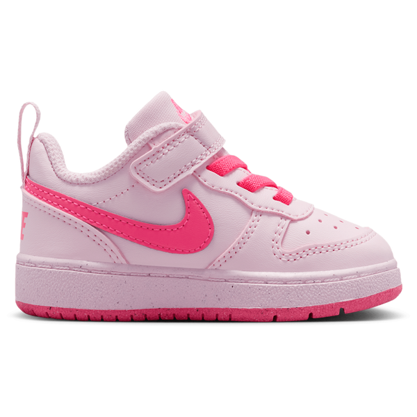 Nike Court Borough Low Recraft - Girls' Toddler - Pink/White