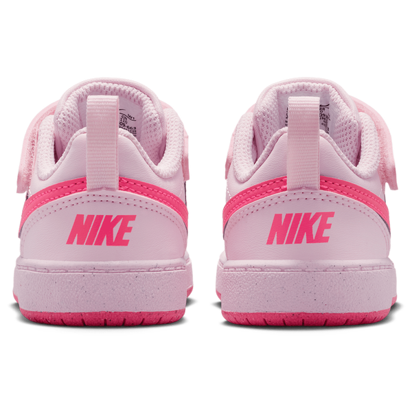 Nike Court Borough Low Recraft - Girls' Toddler - Pink/White - Image 3