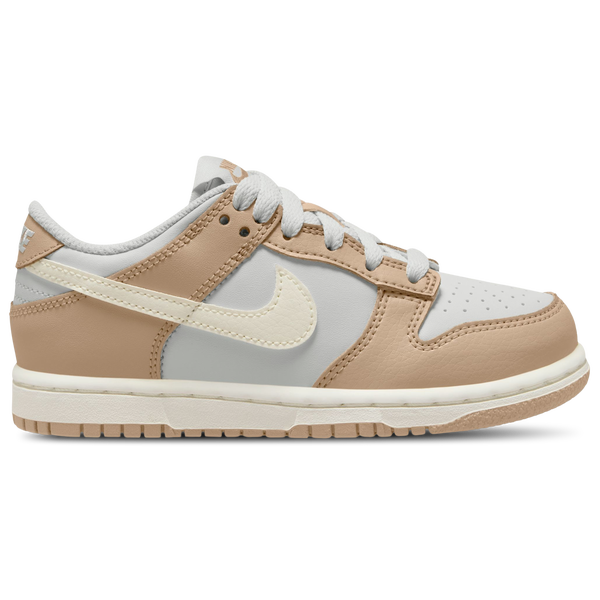 Nike Dunk Low - Boys' Preschool - Sail/Linen/Platinum Tint