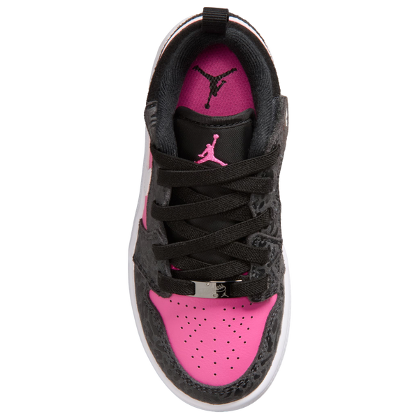 Jordan AJ 1 Low Alt SE Fem - Girls' Preschool - Pink/Black/White - Image 3