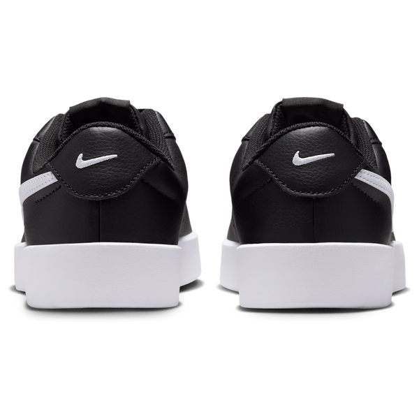 Nike Court Heritage SL - Women's - White/White/Black - Image 3