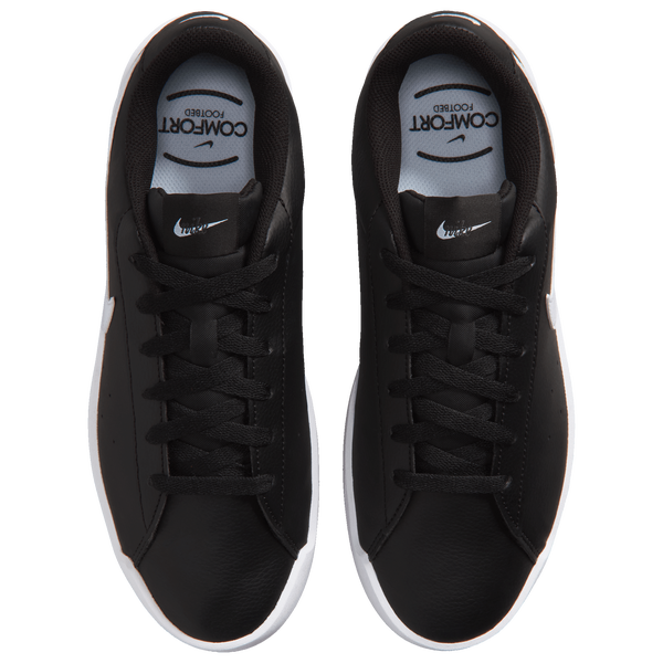 Nike Court Heritage SL - Women's - White/White/Black - Image 4